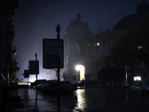  У Харкові тотальний блекаут 